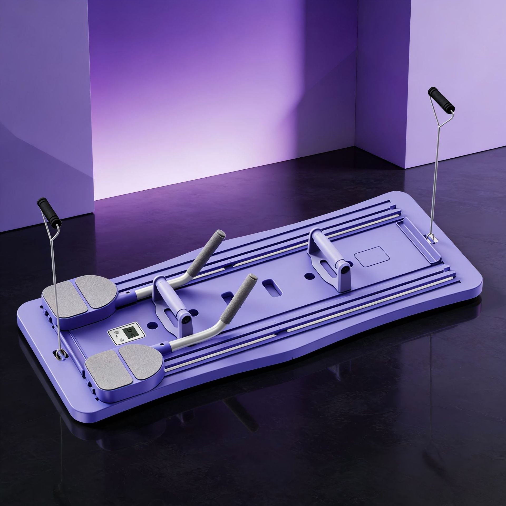 Lunéa Tabla Pilates Core Plegable Multifuncional Casa con Bandas Resistencia