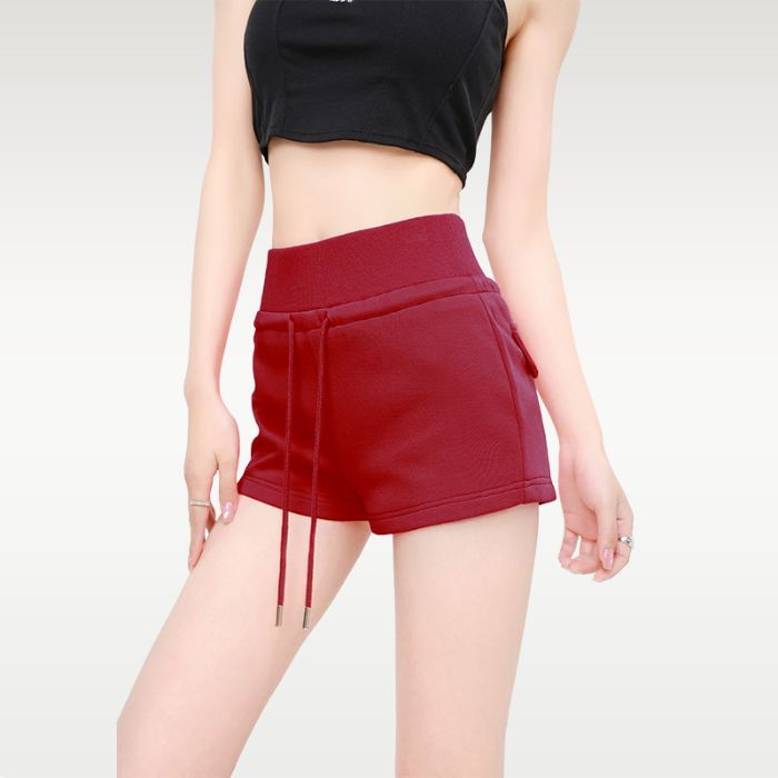 Lunéa Shorts Casuales Deportivos Mujer Tiro Bajo Slim Fit Gym Yoga Diario