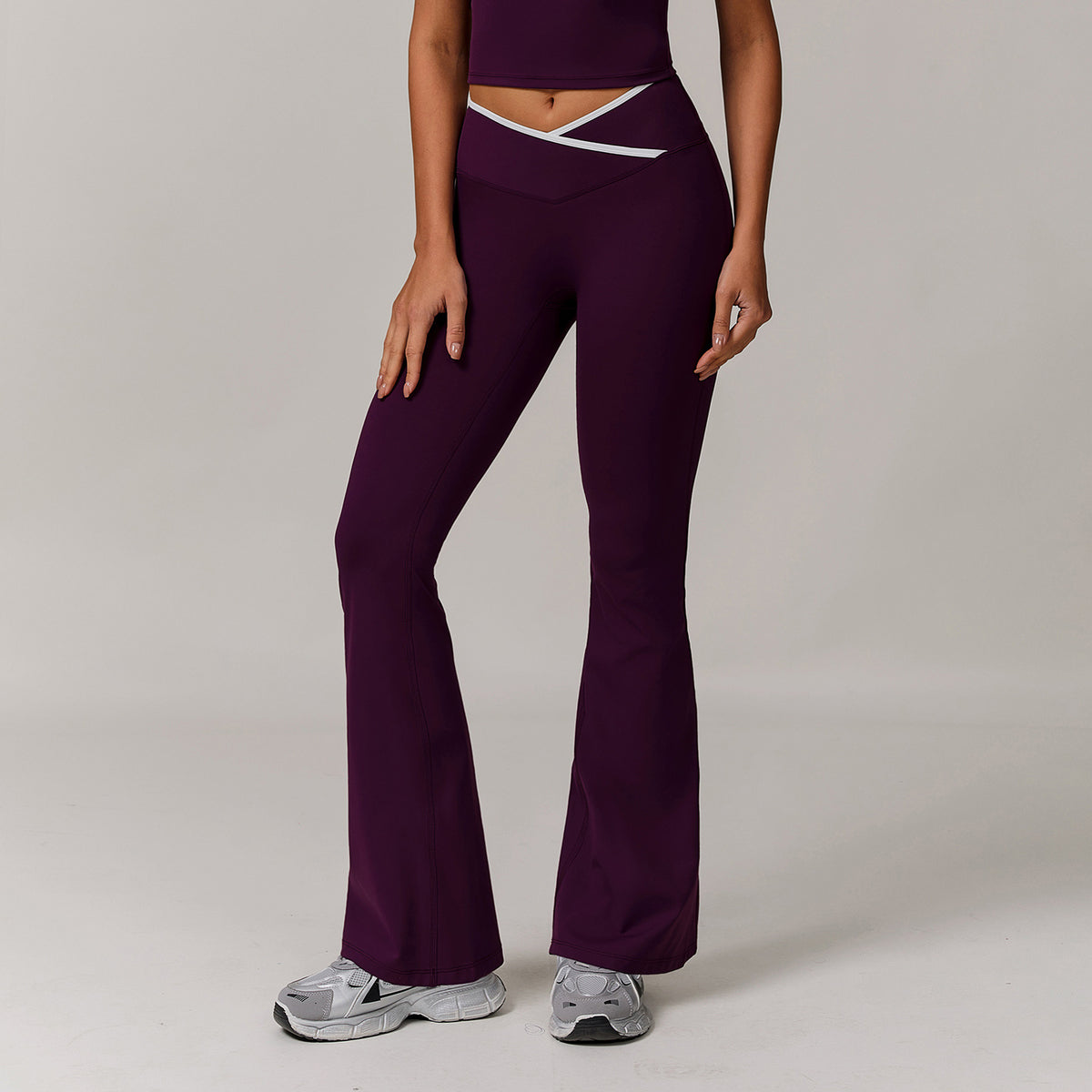 Lunéa Mallas Yoga Mujer Cintura Alta Pierna Ancha Fitness Running