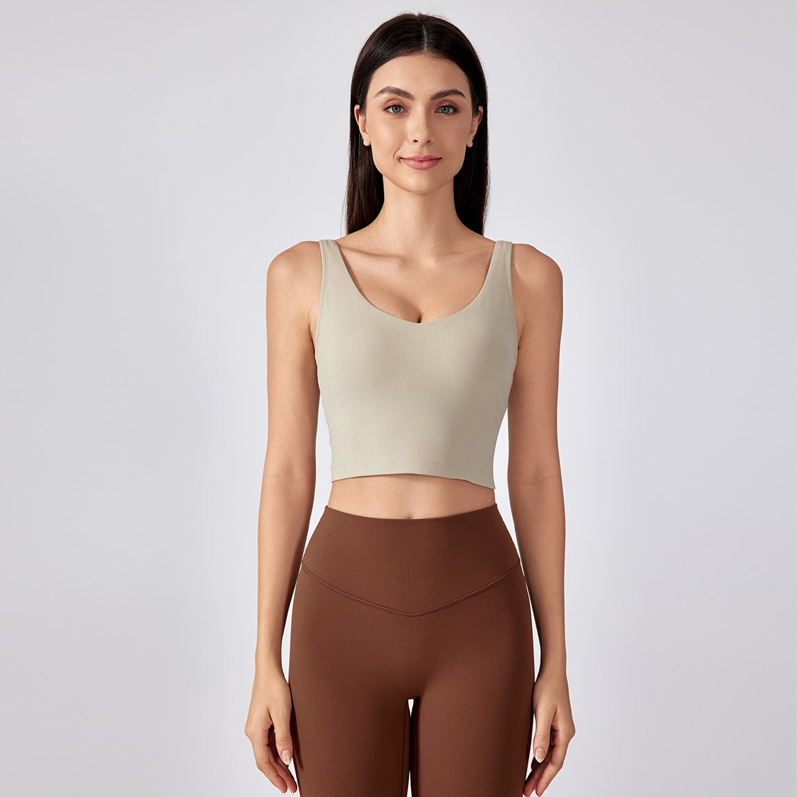 "Beautiful back underwear, women's yoga running bra, fitness vest top, yoga wear S2054.