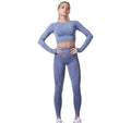 Lunéa Conjunto Yoga Sin Costuras Mujer Leggings Top Segunda Piel Gym Fitness