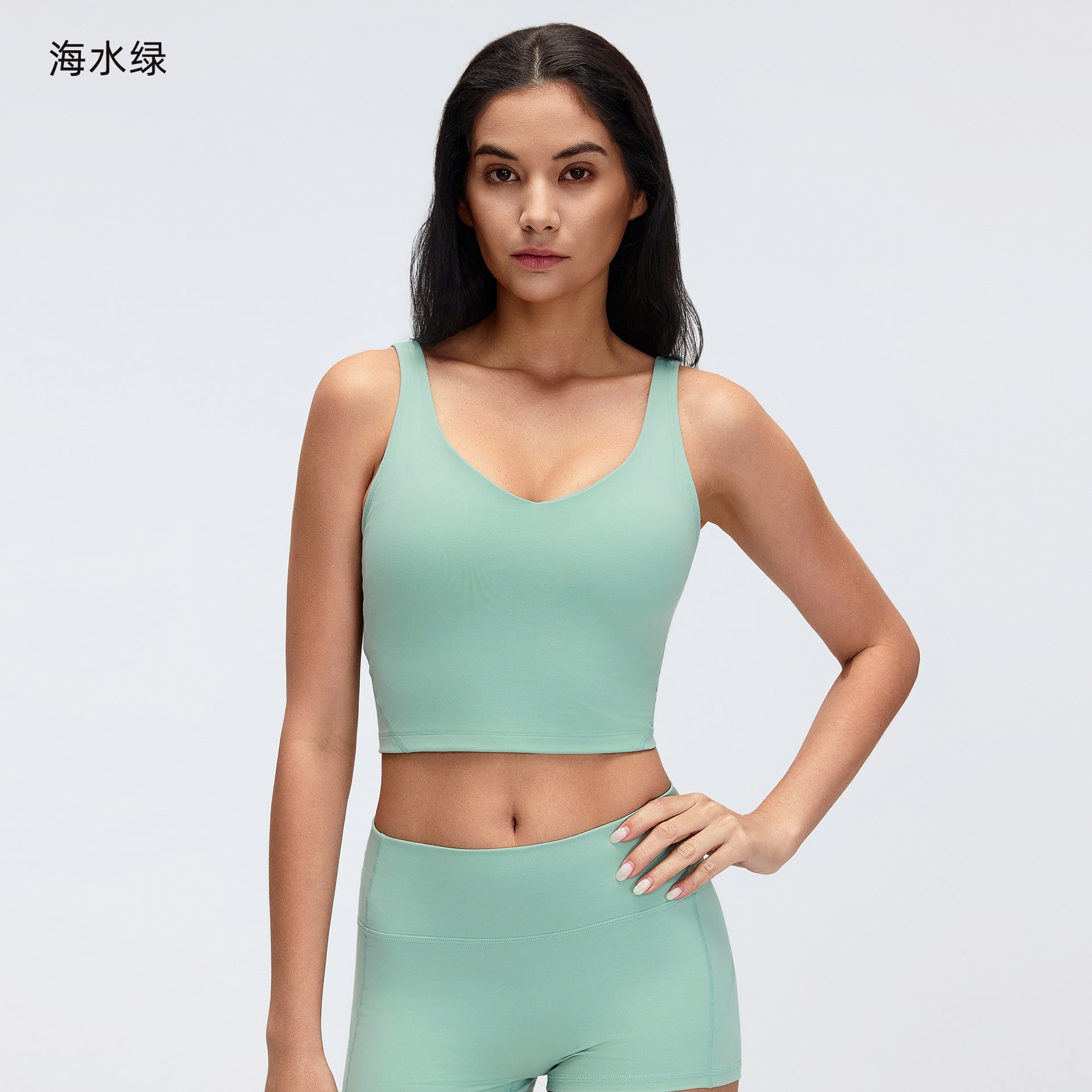 "Beautiful back underwear, women's yoga running bra, fitness vest top, yoga wear S2054.