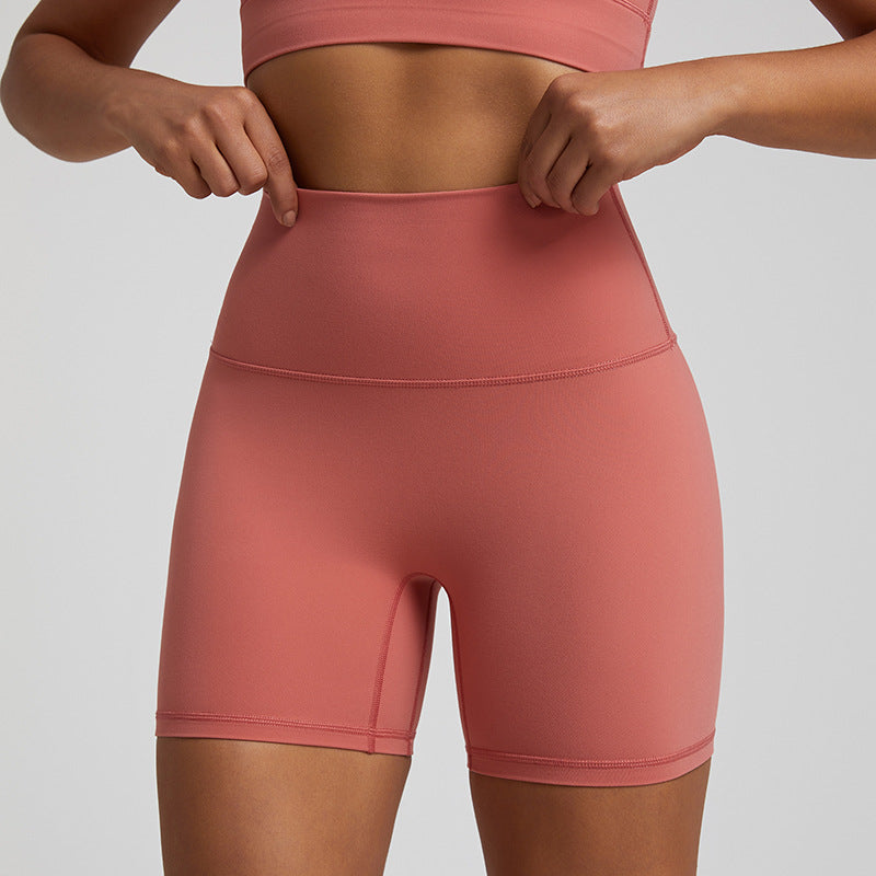 Lunéa Shorts Fitness Tiro Alto Levanta Glúteos Mujer Secado Rápido