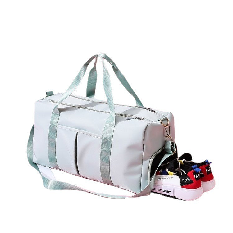 Lunéa Bolsa Deporte Mujer Compartimento Zapatillas Nylon Impermeable Gym Viaje
