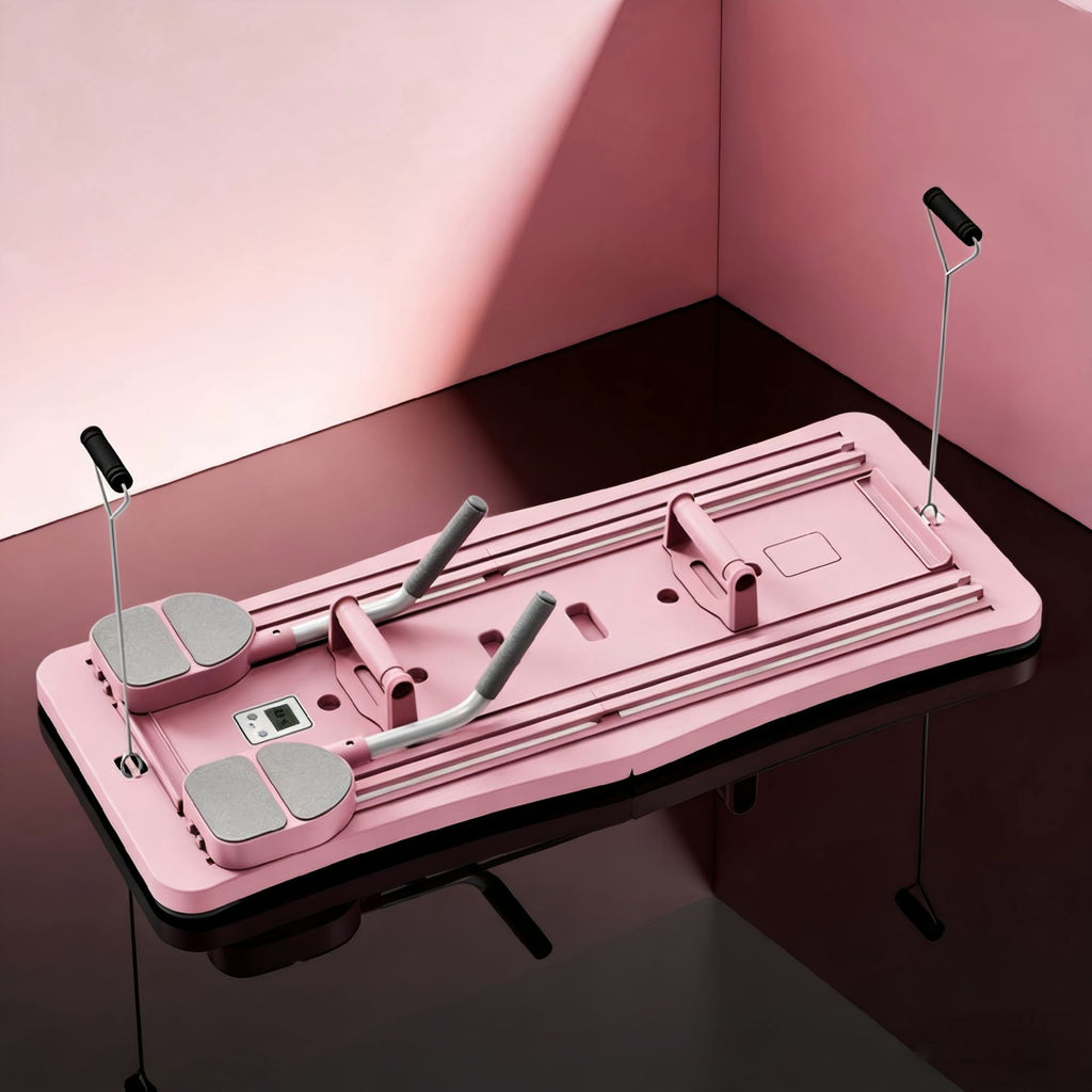 Lunéa Tabla Pilates Core Plegable Multifuncional Casa con Bandas Resistencia