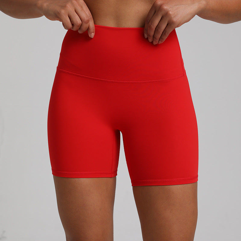 Lunéa Shorts Fitness Tiro Alto Levanta Glúteos Mujer Secado Rápido