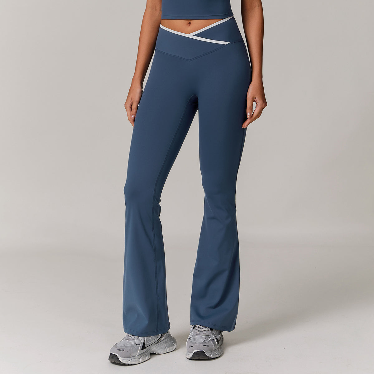 Lunéa Mallas Yoga Mujer Cintura Alta Pierna Ancha Fitness Running