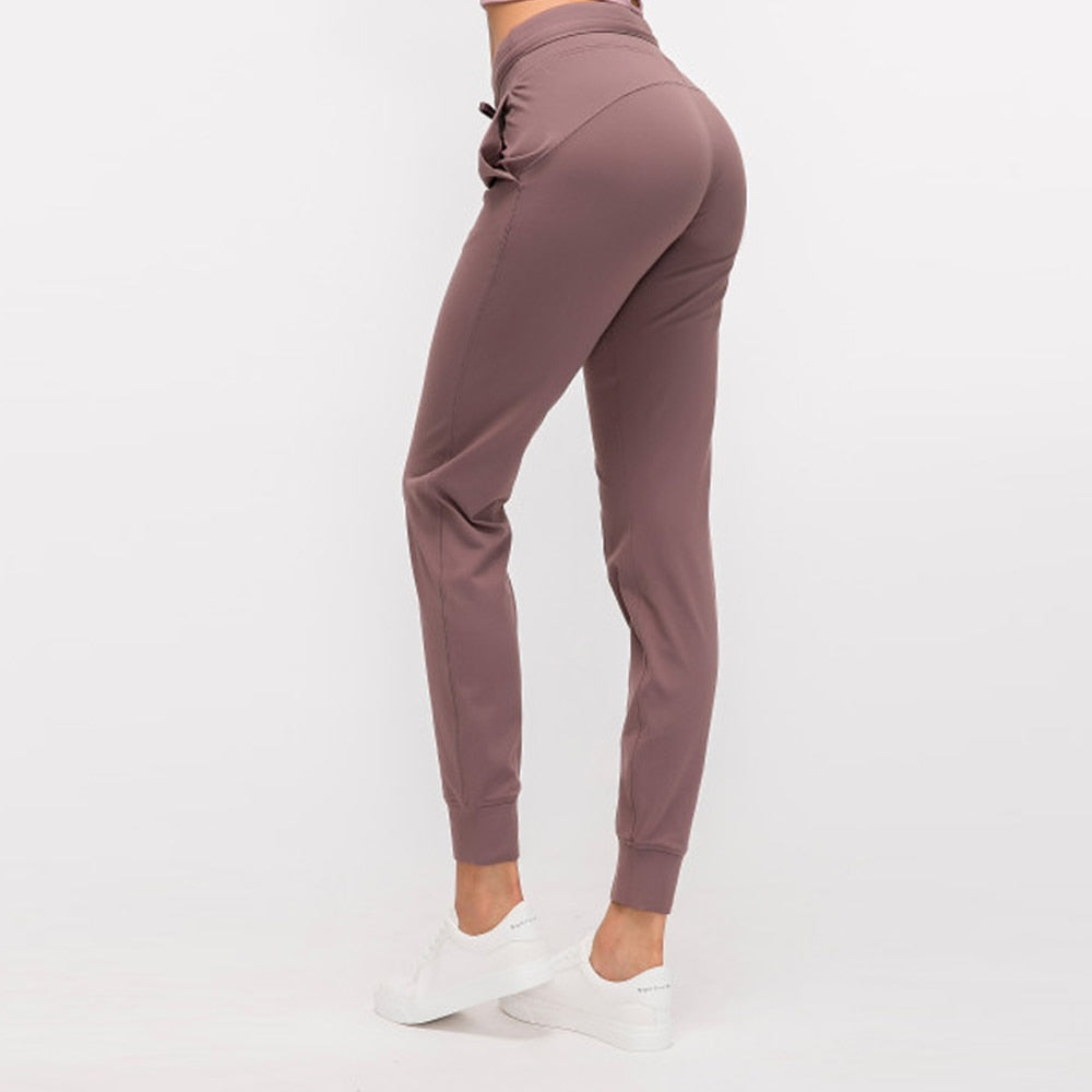 Lunéa Joggers Deportivos Mujer con Bolsillo Lateral Transpirable Running Fitness