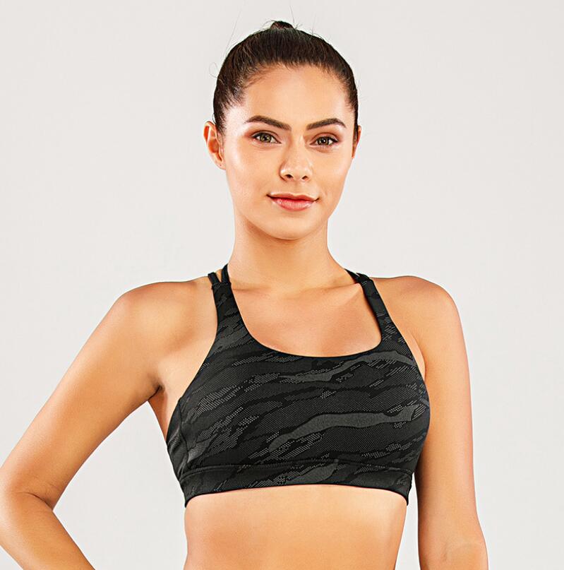 Lunéa Top Deportivo Mujer Tie-Dye Sujetador Integrado Transpirable Yoga Fitness