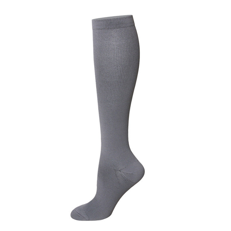 Lunéa Calcetines Compresión Tubo Largo Ciclismo Fitness Hombre Mujer