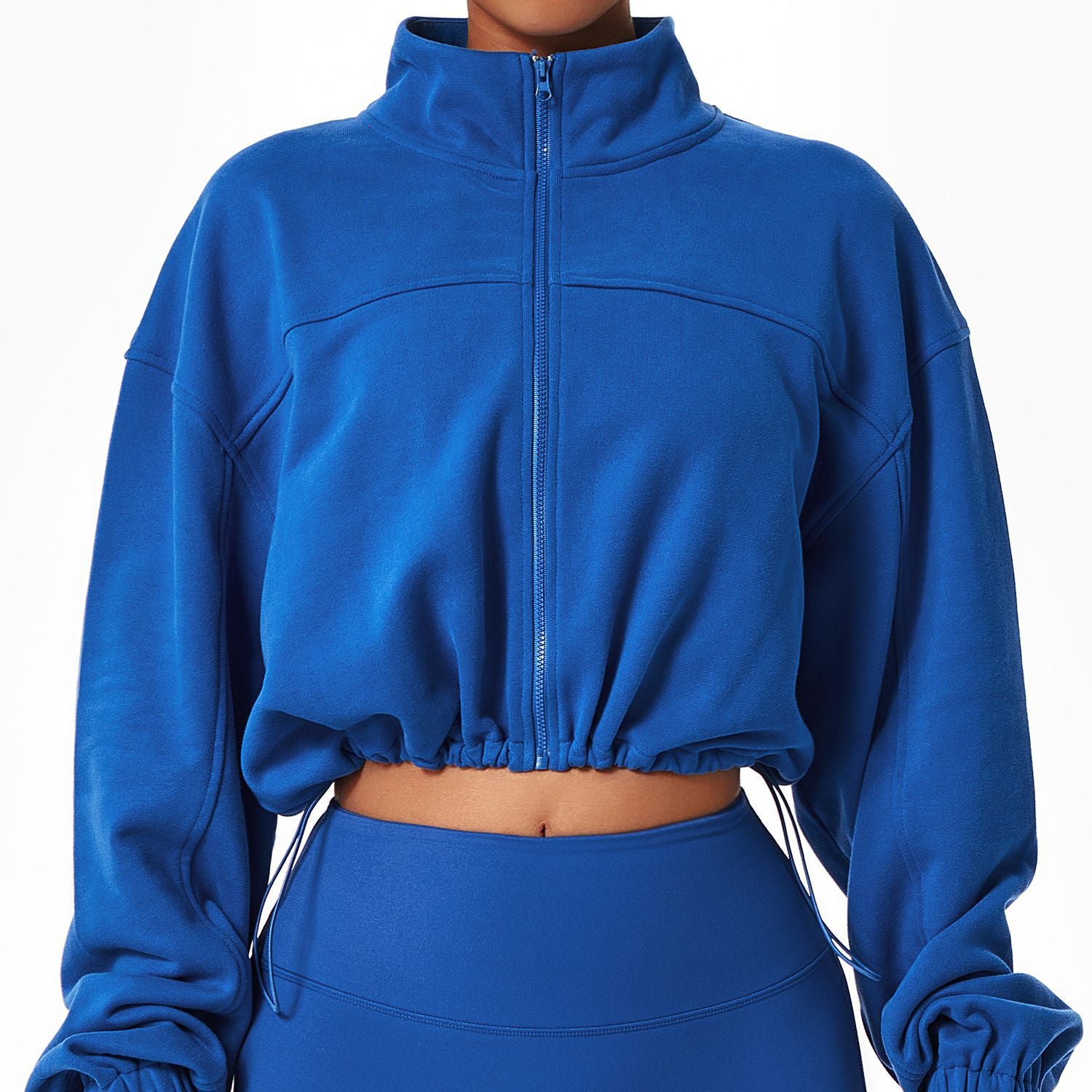 Lunéa Sudadera Deportiva Mujer Manga Larga Cremallera Outdoor Running Ciclismo