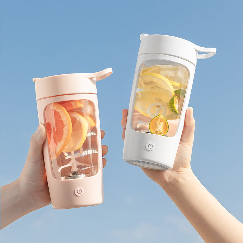 Lunéa Vaso Mezclador Eléctrico Recargable USB 650ml Batidos Proteína Deporte