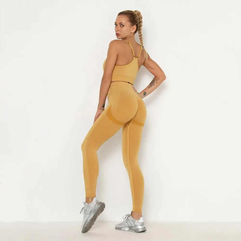 Lunéa Conjunto Deportivo Sin Costuras Manga Larga Mujer Control Vientre