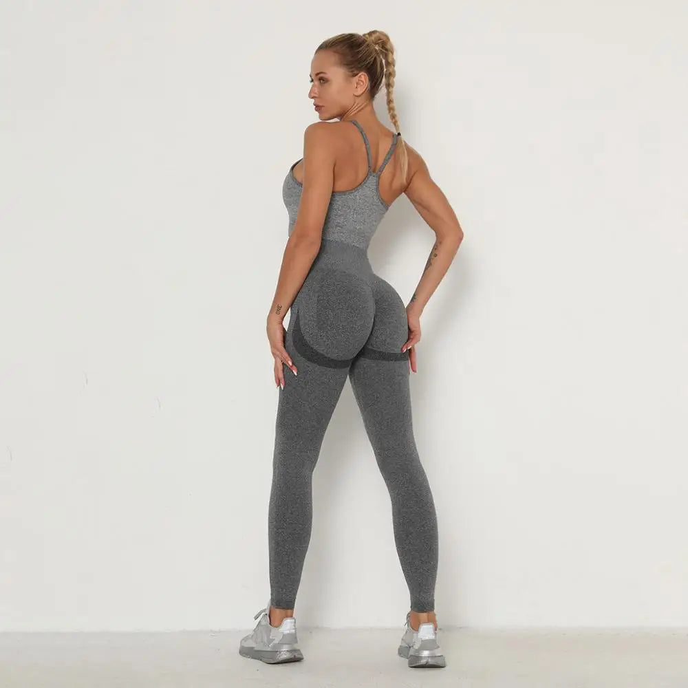 Lunéa Conjunto Deportivo Sin Costuras Manga Larga Mujer Control Vientre