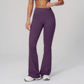 Lunéa Pantalón Largo Acampanado Mujer Cintura Alta Levanta Glúteos Yoga Fitness