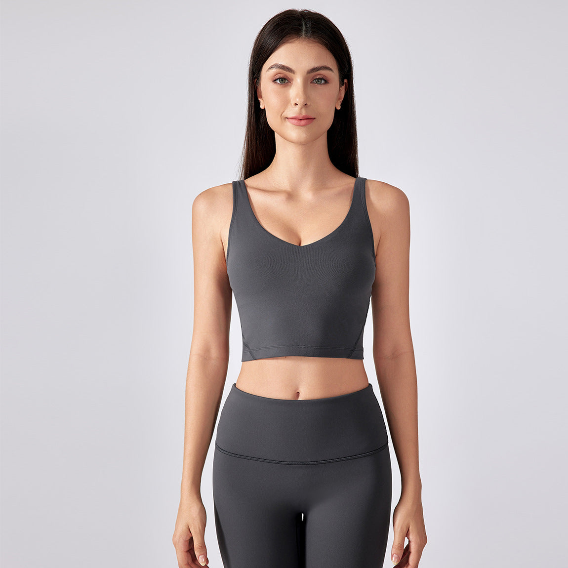 "Beautiful back underwear, women's yoga running bra, fitness vest top, yoga wear S2054.