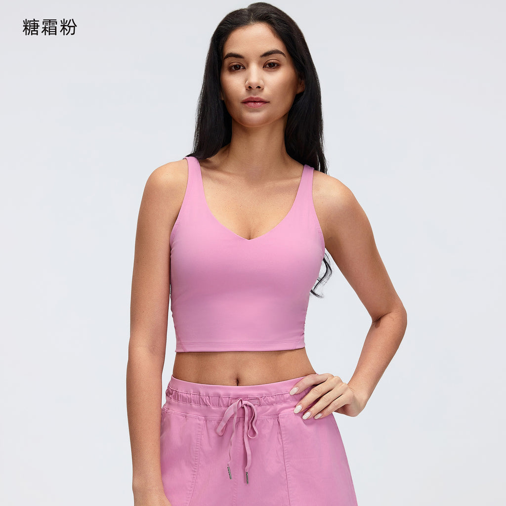 "Beautiful back underwear, women's yoga running bra, fitness vest top, yoga wear S2054.