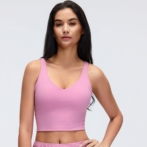 "Beautiful back underwear, women's yoga running bra, fitness vest top, yoga wear S2054.