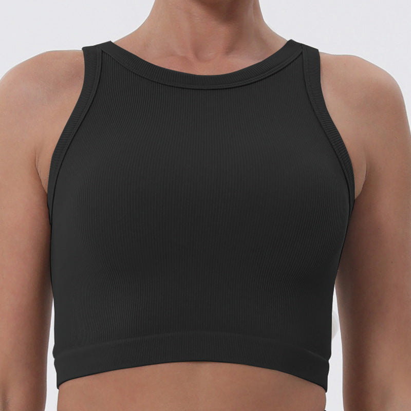 Lunéa Top Halter Deportivo Mujer Tirantes Anchos Antiimpacto Yoga