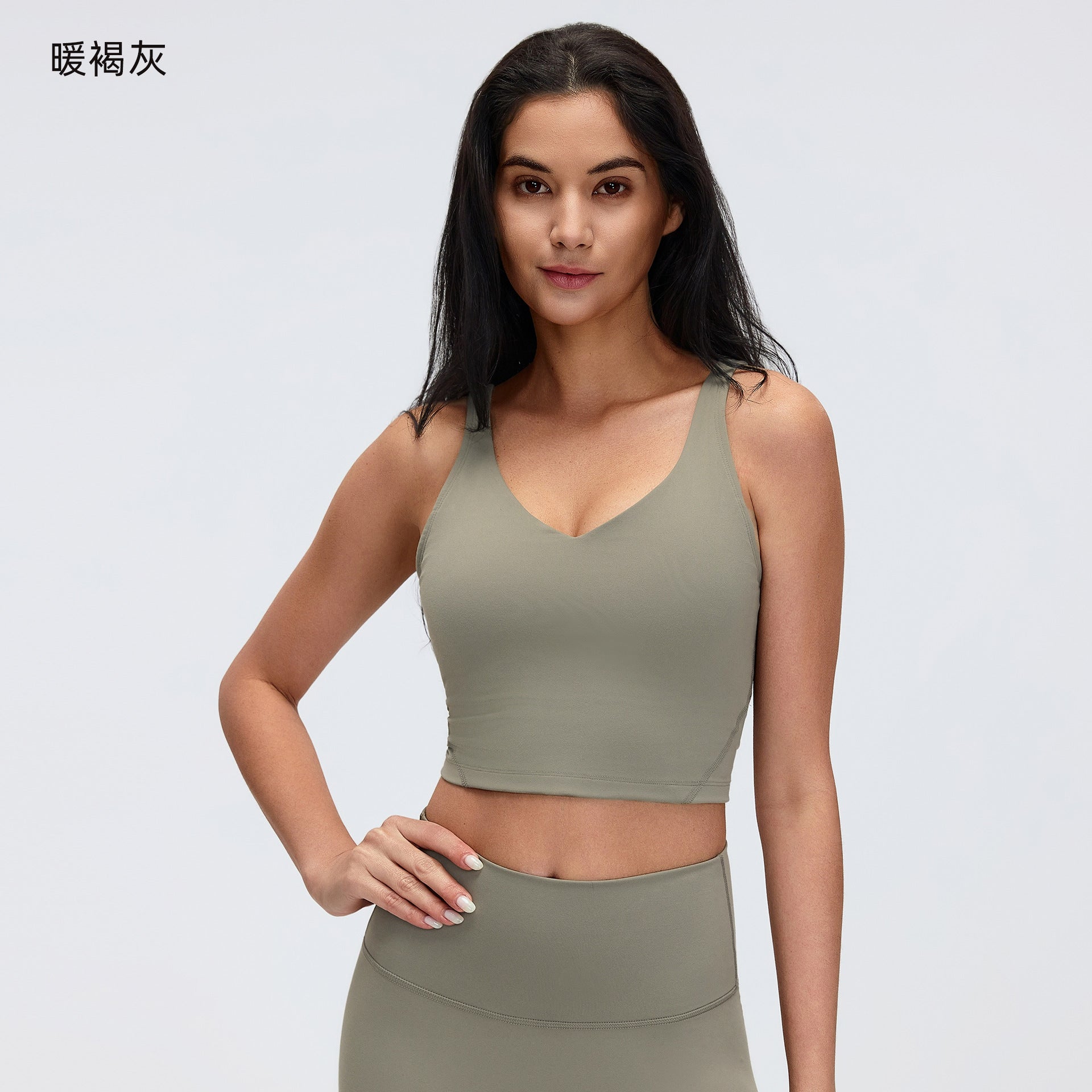 "Beautiful back underwear, women's yoga running bra, fitness vest top, yoga wear S2054.