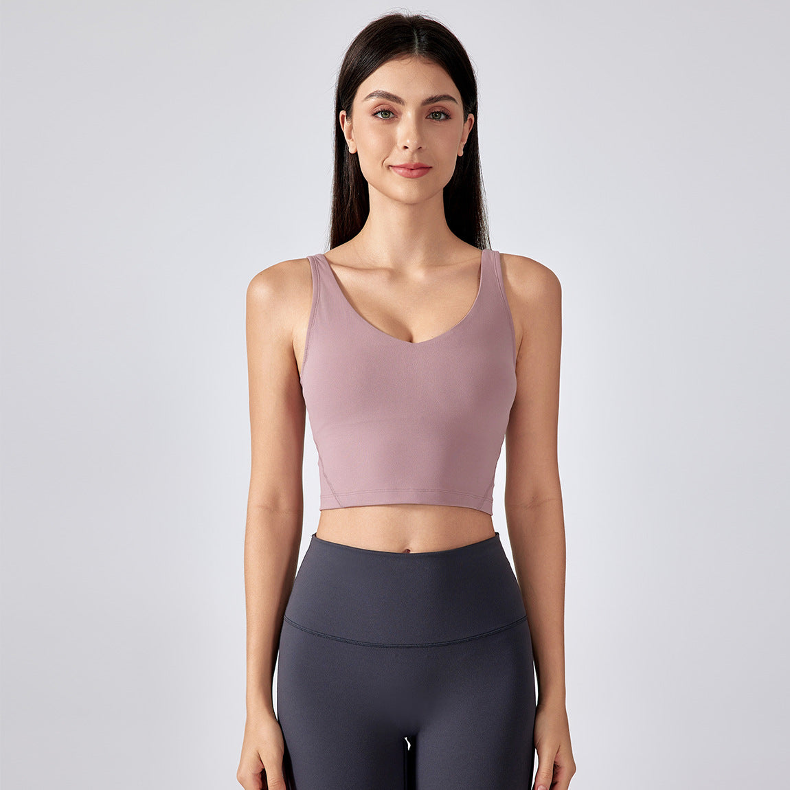 "Beautiful back underwear, women's yoga running bra, fitness vest top, yoga wear S2054.