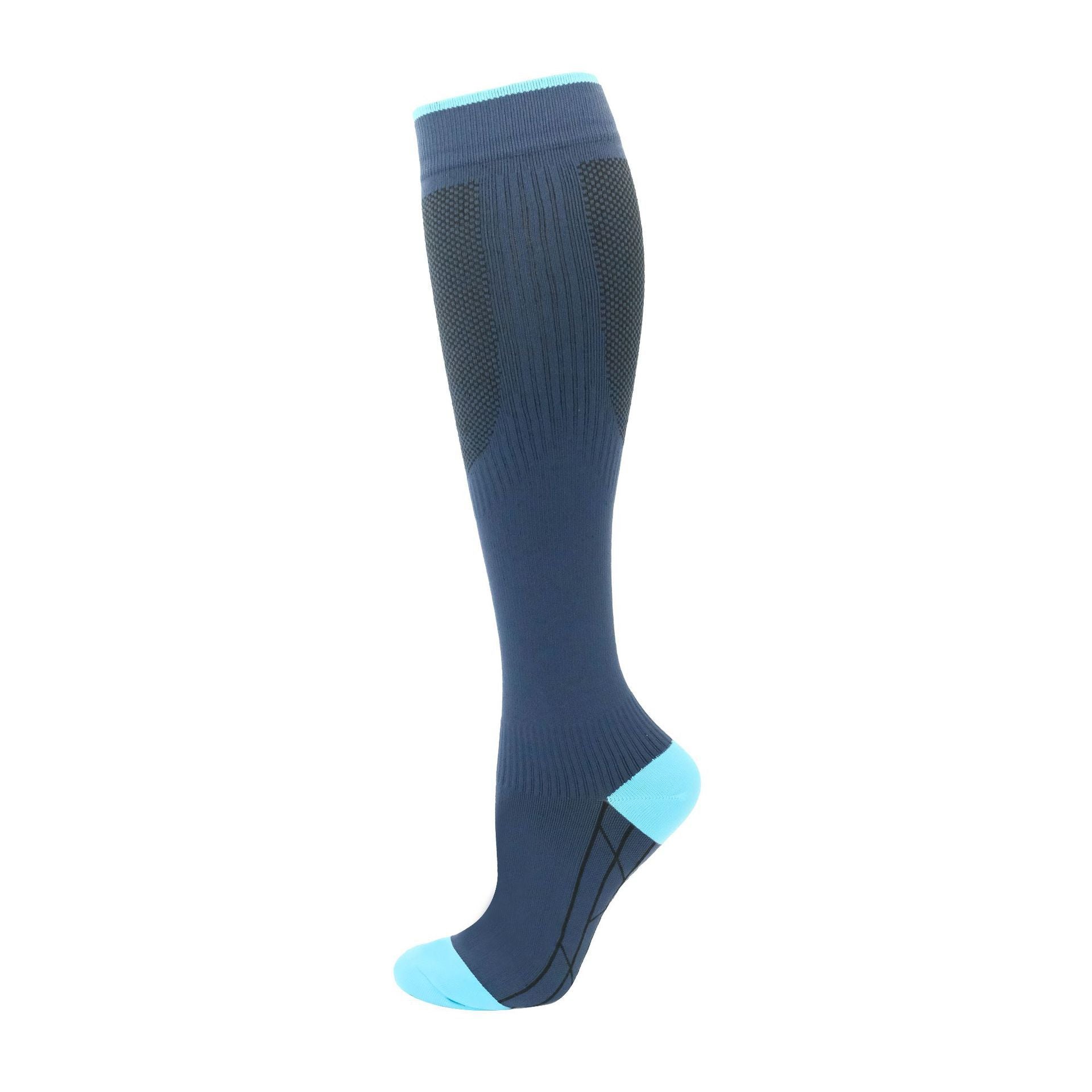 Lunéa Calcetines Compresión Caña Larga Hombre Mujer Running Fitness