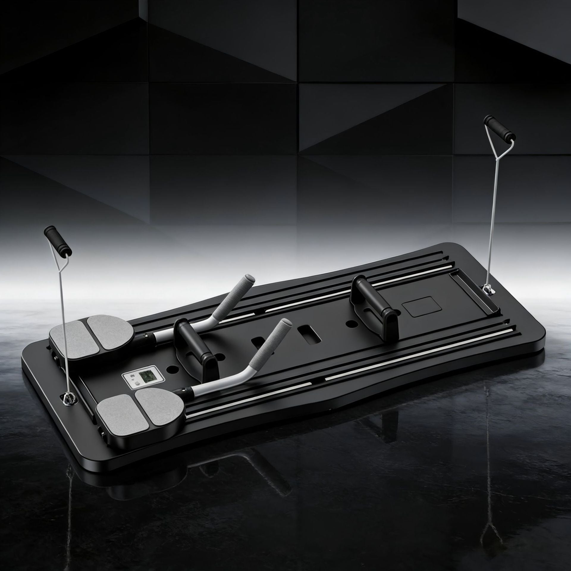 Lunéa Tabla Pilates Core Plegable Multifuncional Casa con Bandas Resistencia