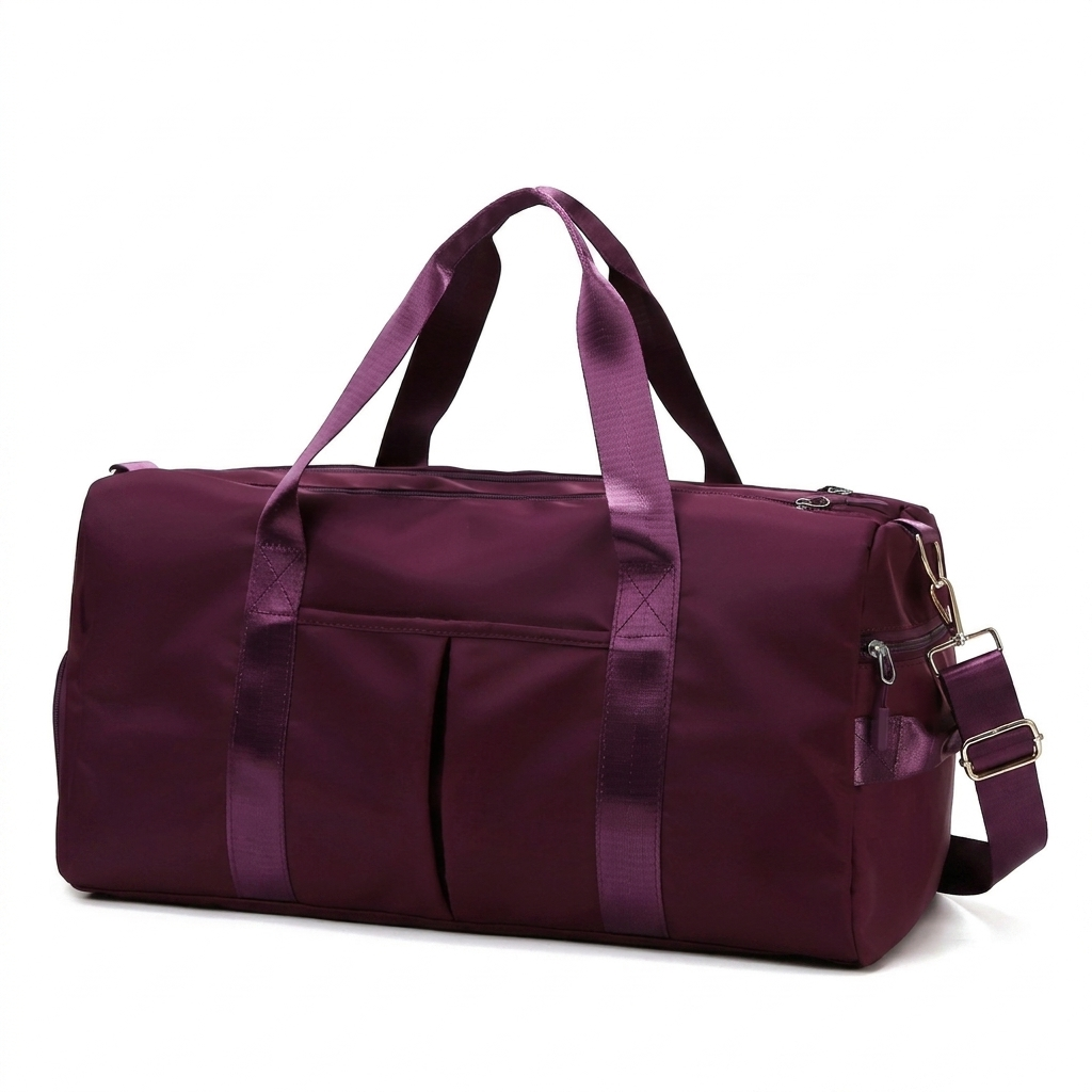 Lunéa Bolsa Deporte Mujer Compartimento Zapatillas Nylon Impermeable Gym Viaje