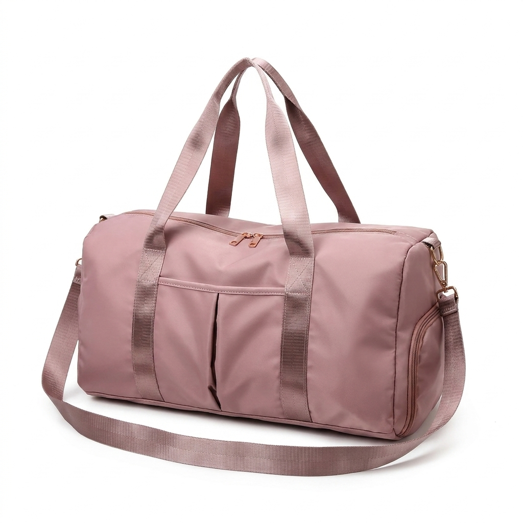 Lunéa Bolsa Deporte Mujer Compartimento Zapatillas Nylon Impermeable Gym Viaje